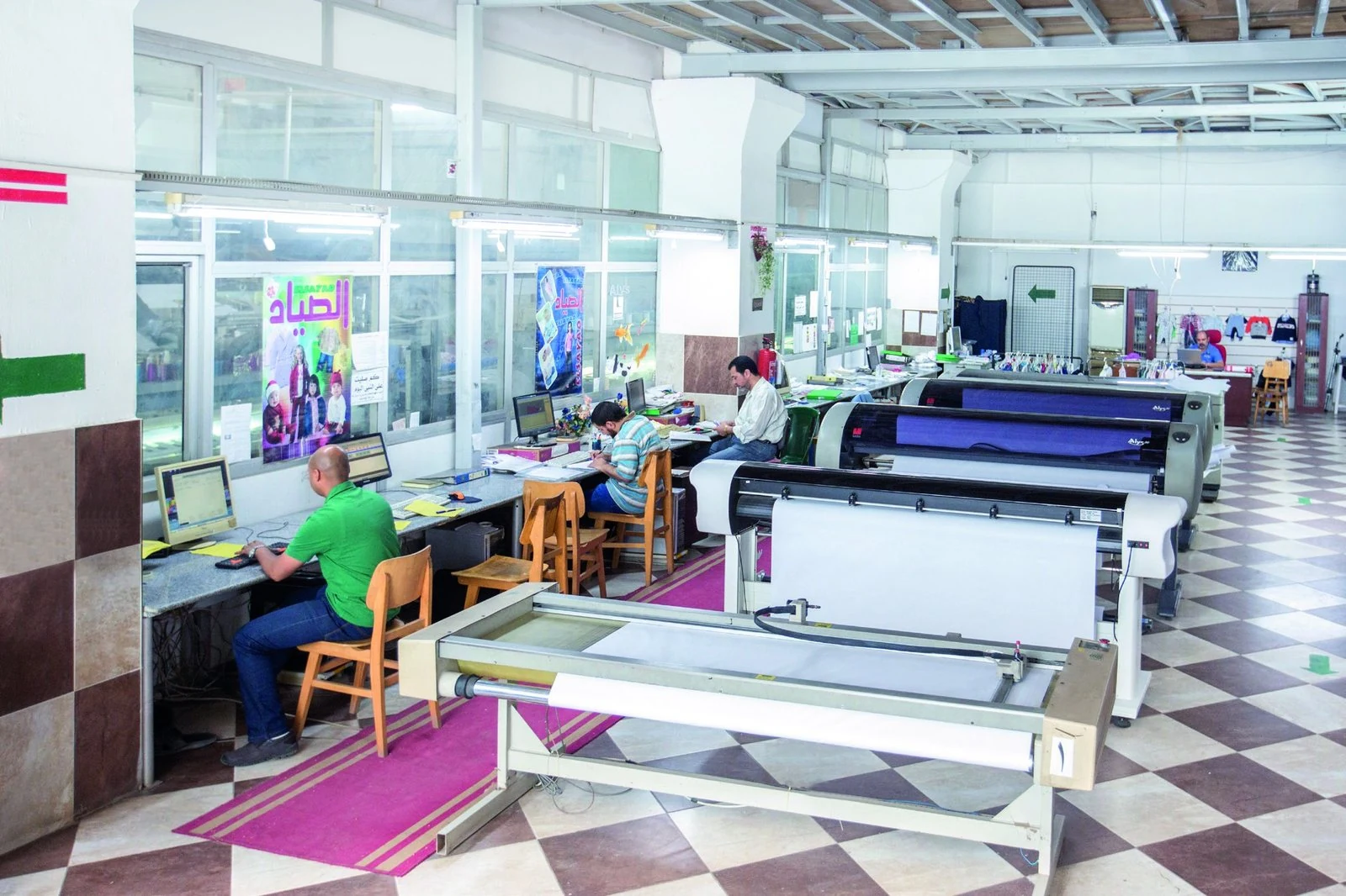 Pattern making and grading CAD workstations